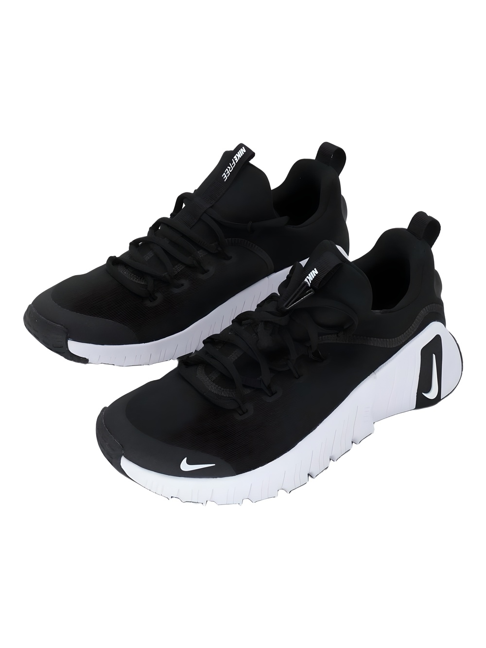 Nike Free Metcon 6 Black White Training Sneakers Size 9.5M - Picture 2 of 6